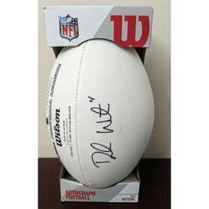 DESHAUN WATSON CLEMSON Browns QB SIGNED Autographed Auto FOOTBALL BECKETT COA
